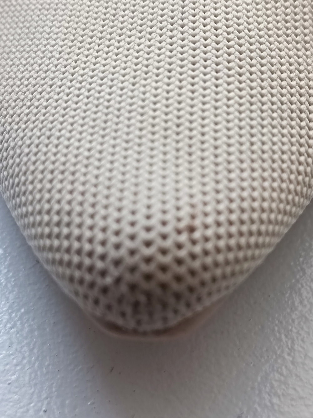 VIVAIA Elle Pointed-Toe Knit Mules Beige Size 8 - Picture 10 of 13